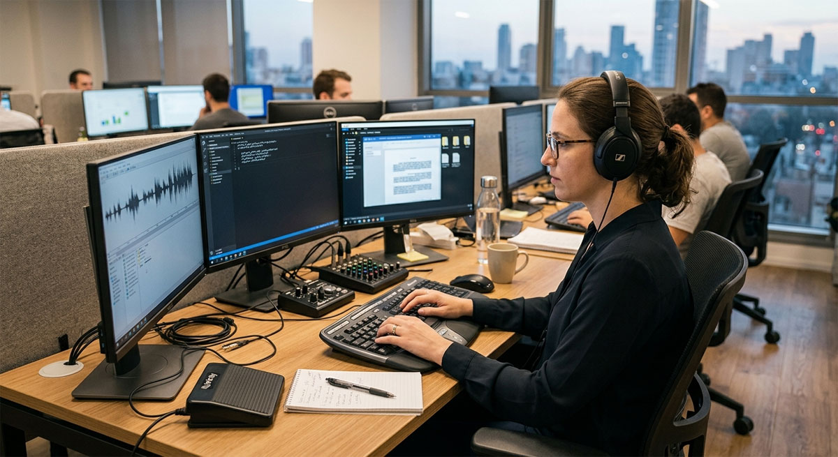 תמלול לחברות ביטוח