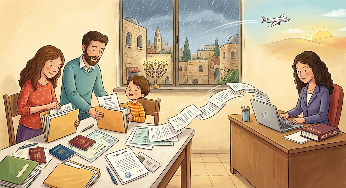 תרגום מסמכים להגירה