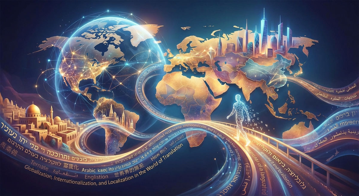 גלובליזציה, בינאום ולוקליזציה בעולם התרגום